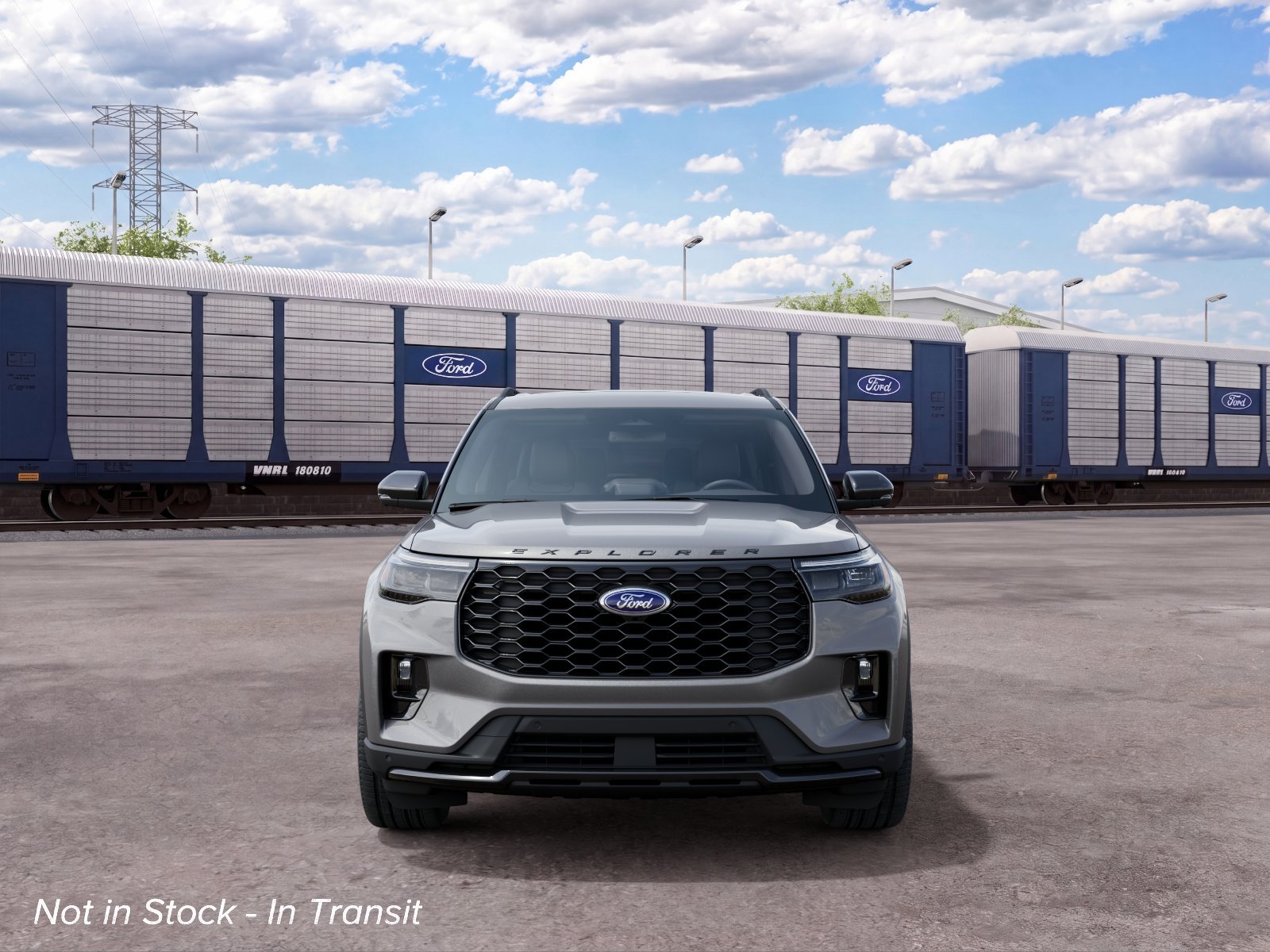 New 2027 CARBONIZED GRAY Ford 4DR 4WD ST-LINE image 3