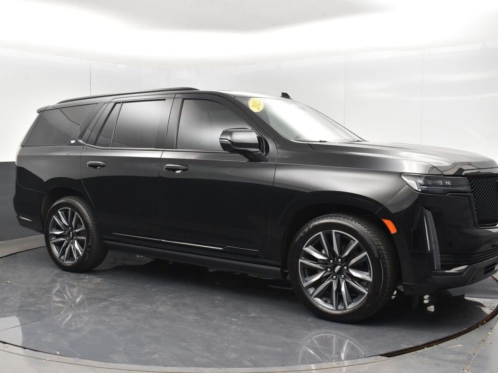 Used 2023 Black Cadillac Sport Platinum image 3