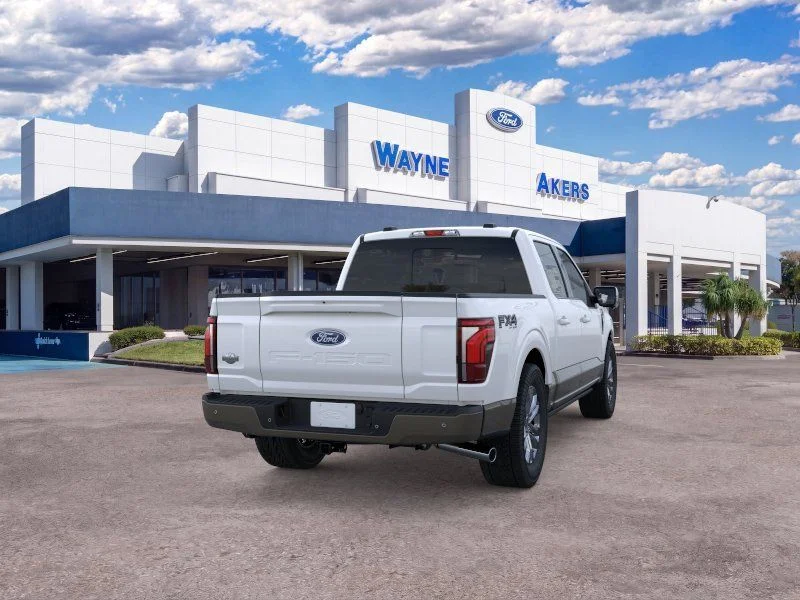 New 2026 Star White Metallic Tri-Coat Ford King Ranch® image 8