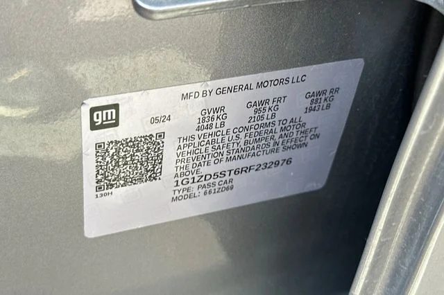 Used 2024 Sterling Gray Metallic Chevrolet LT image 33