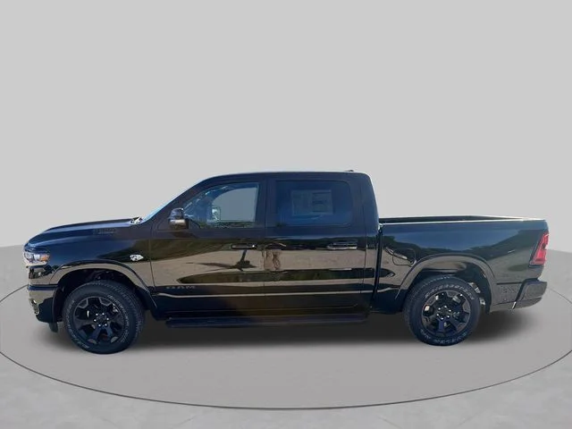 New 2026 Diamond Black Crystal Pearl-Coat Exterior Paint RAM Big Horn/Lone Star image 7