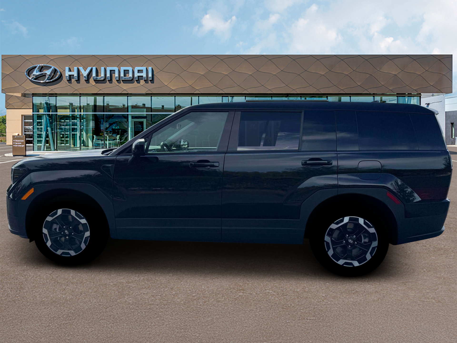New 2026 Phantom Black Hyundai SE AWD image 3