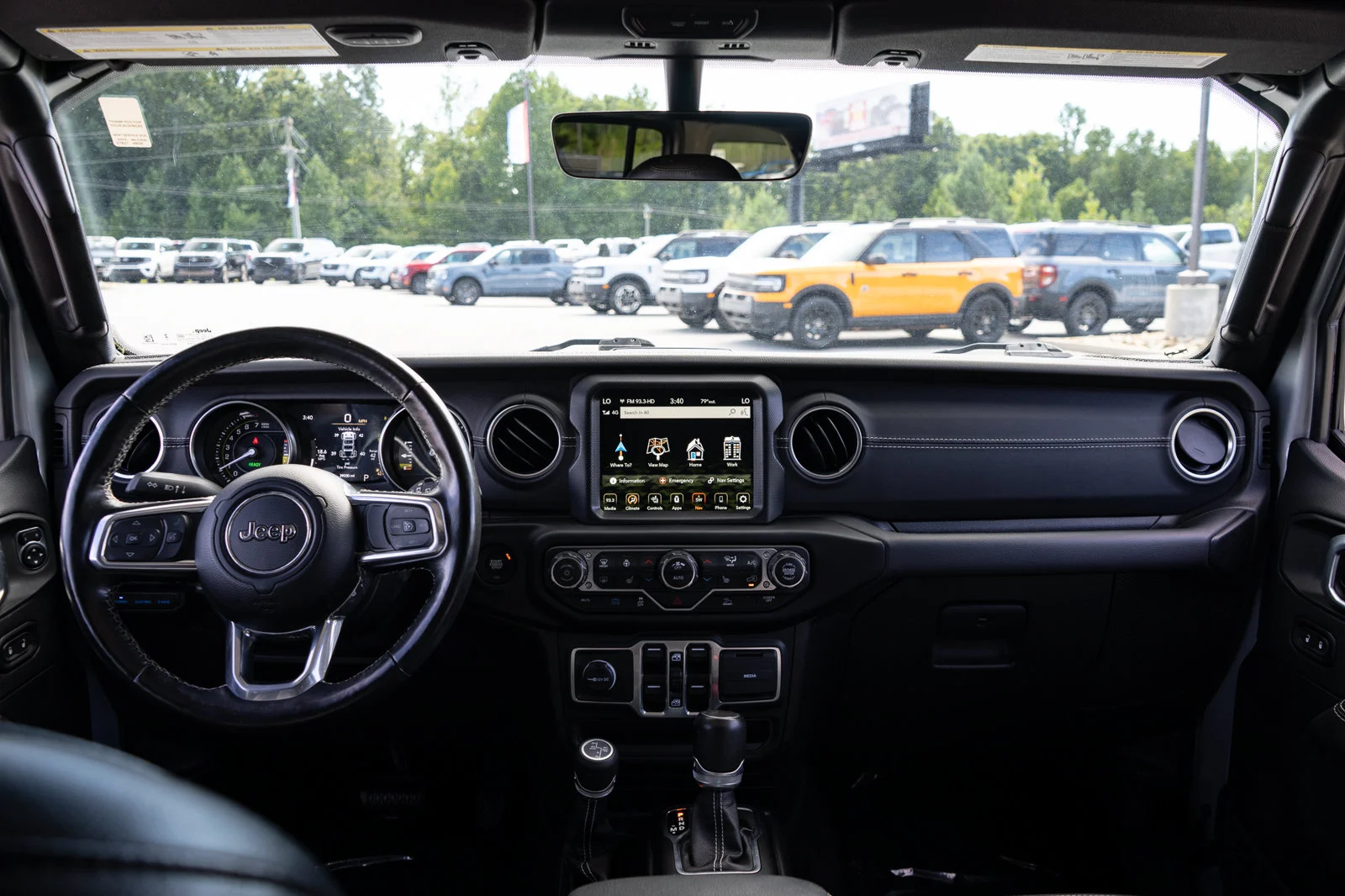 Used 2023 Silver Jeep Sahara 4xe image 19