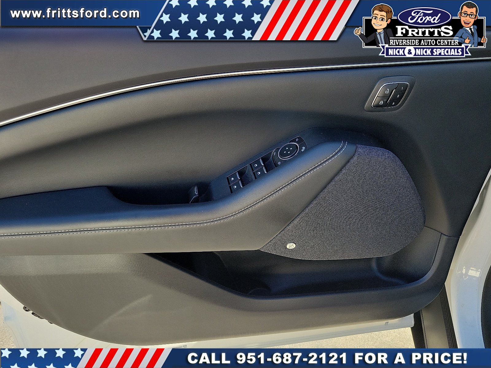 Certified Used 2023 White Metallic Ford Premium image 13