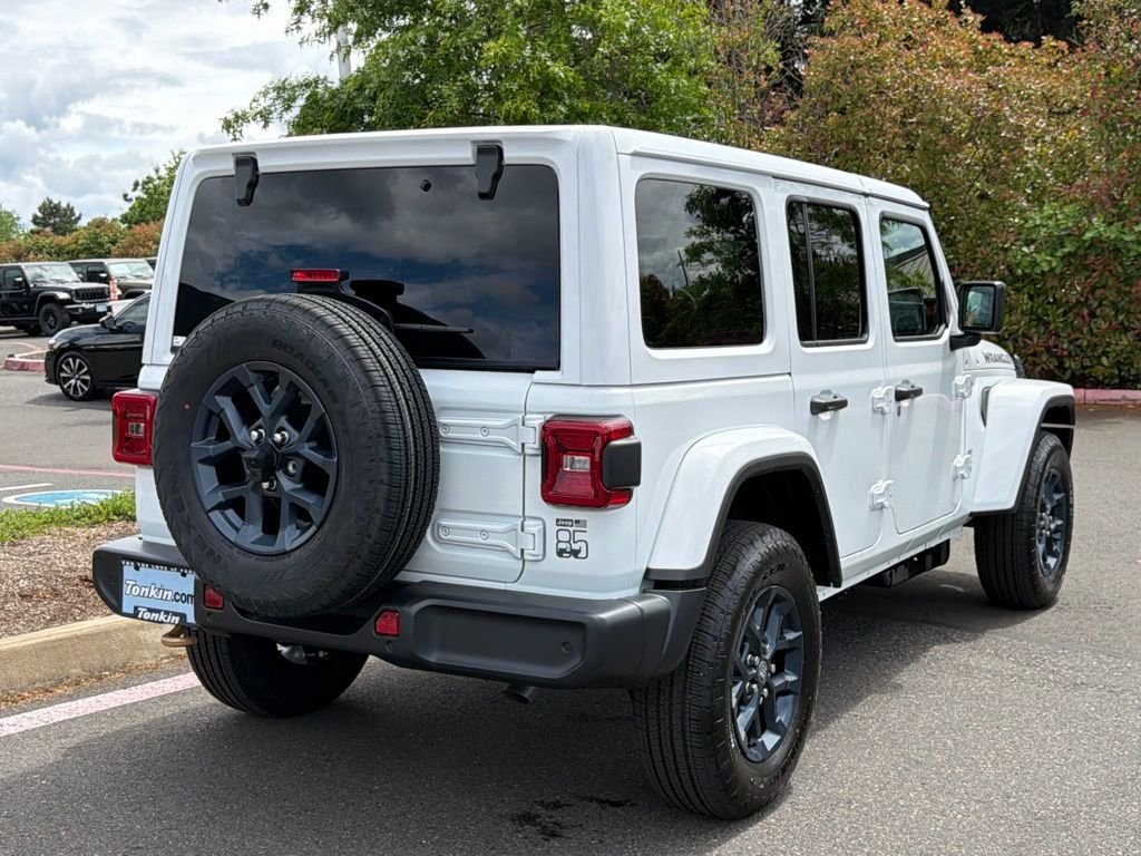 New 2026 Bright White Clearcoat Jeep 85th Anniversary Edition image 7