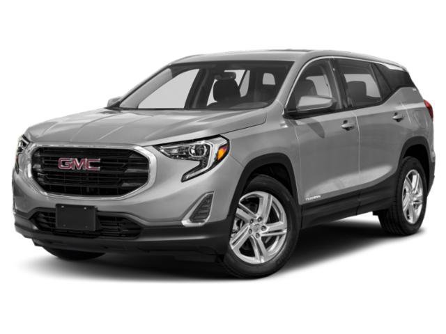 Used 2021 Graphite Gray Metallic GMC SLE image 1