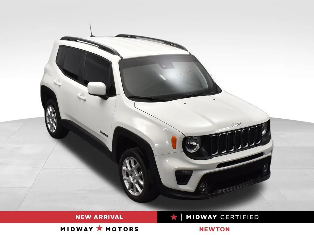 Certified Used 2021 White Jeep Latitude image 1