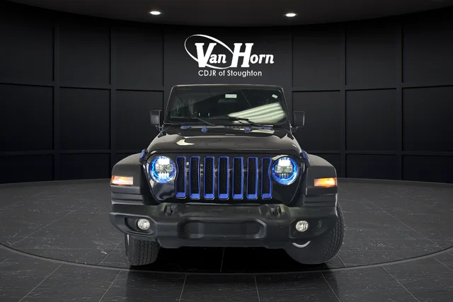 Used 2020 Black Clearcoat Jeep Unlimited Sport S image 2