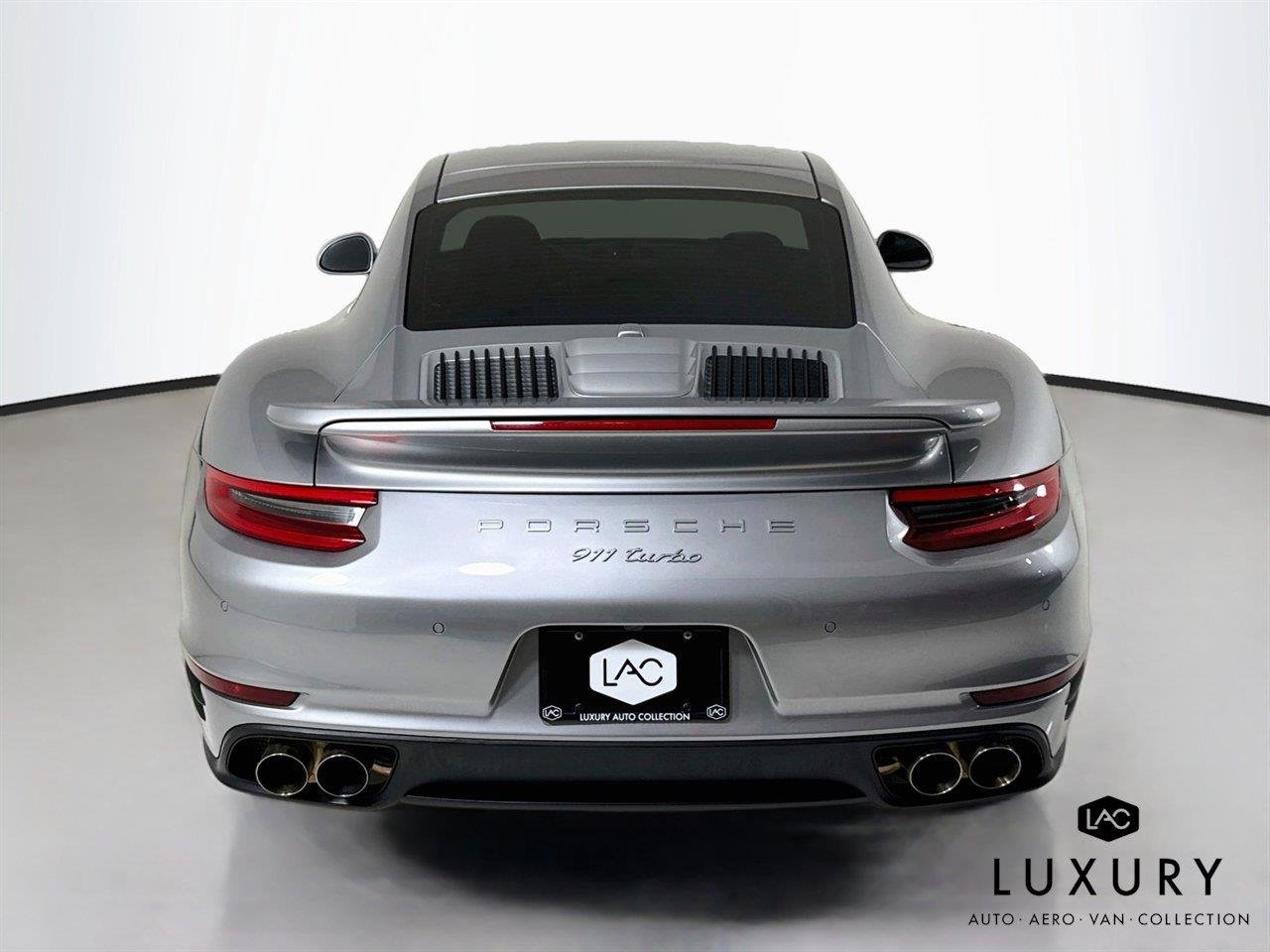 Used 2017 Rhodium Silver Metallic Porsche Turbo | Upgraded Exhaust | Upgraded Wheels | Sunroof image 7