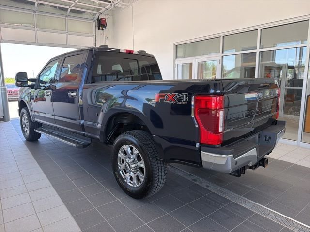 Used 2021 Blue Ford Lariat image 4