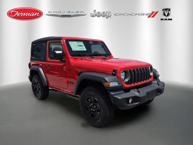 New 2026 Firecracker Red Clear-Coat Exterior Paint Jeep Sport image 1