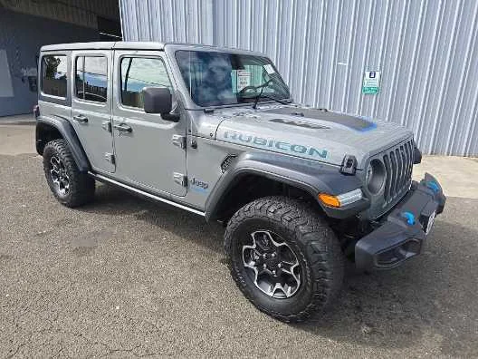 Used 2022 Sting-Gray Clearcoat Jeep Unlimited Rubicon image 3