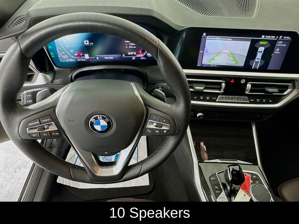 Used 2022 Jet Black BMW 330i xDrive image 13