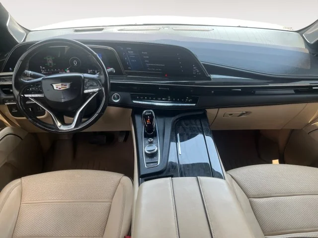 Used 2021 CRYSTAL WHITE TRICOAT Cadillac Premium Luxury image 10