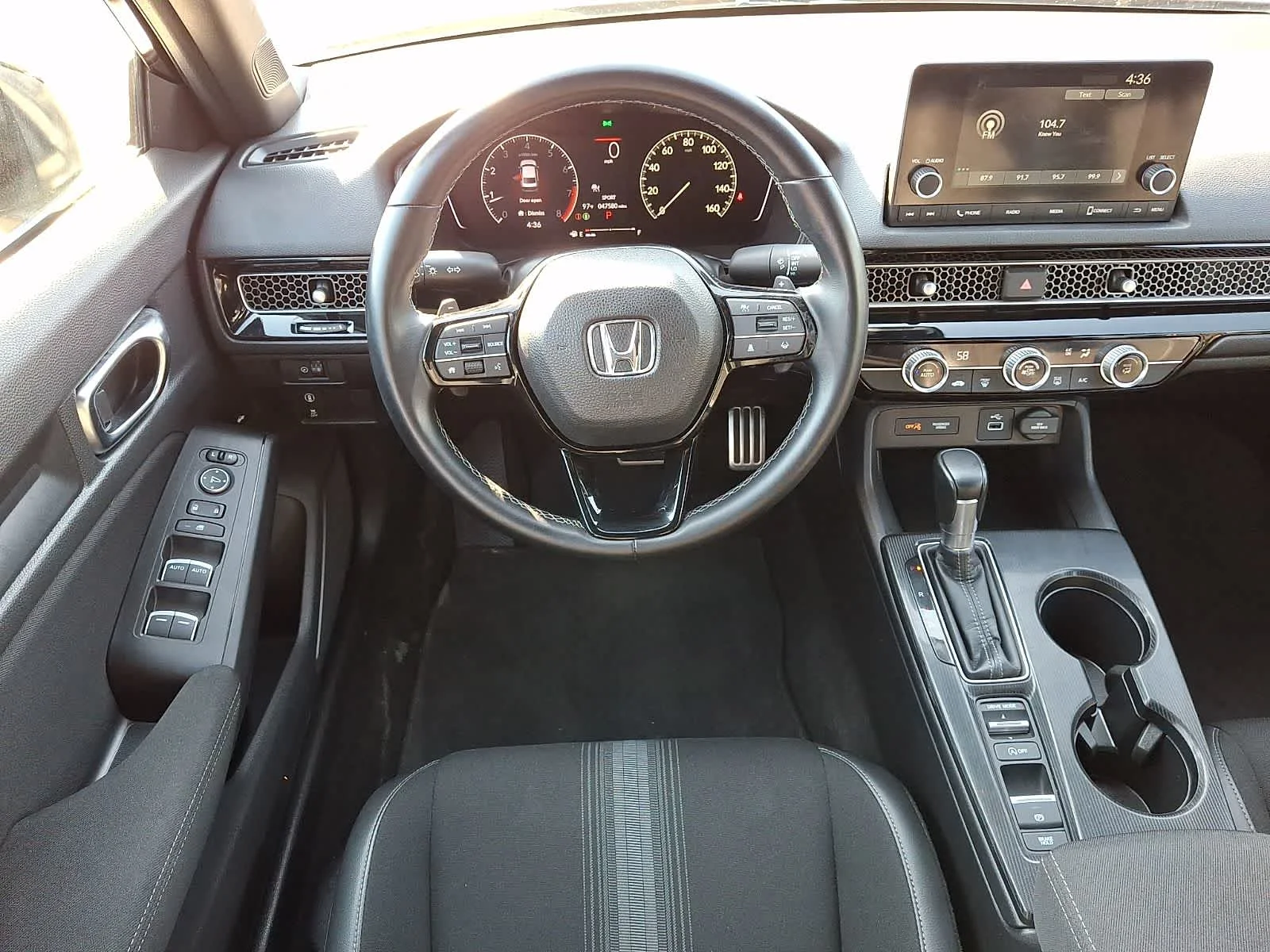 Used 2022 Crystal Black Pearl Honda Sport image 12
