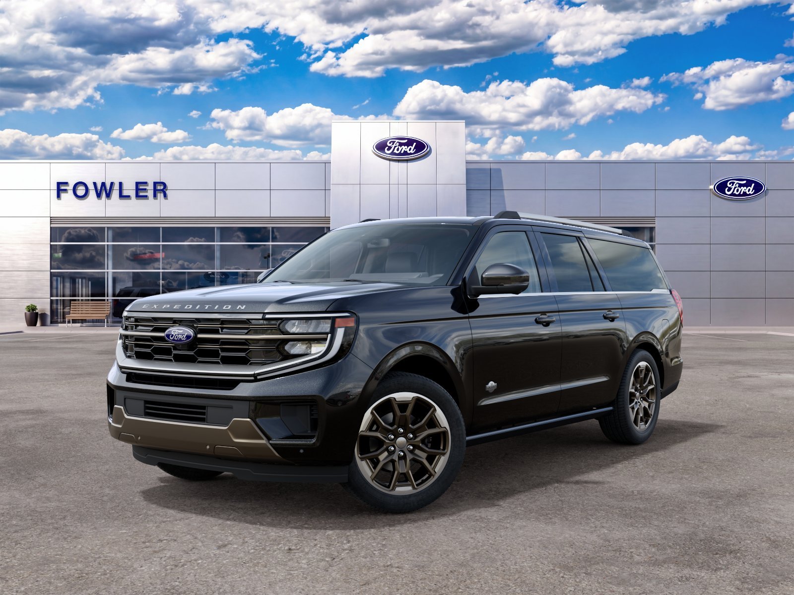 New 2027 Agate Black Metallic Ford MAX King Ranch® image 3
