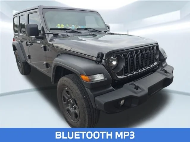 Certified Used 2025 Gray Jeep Sport image 2