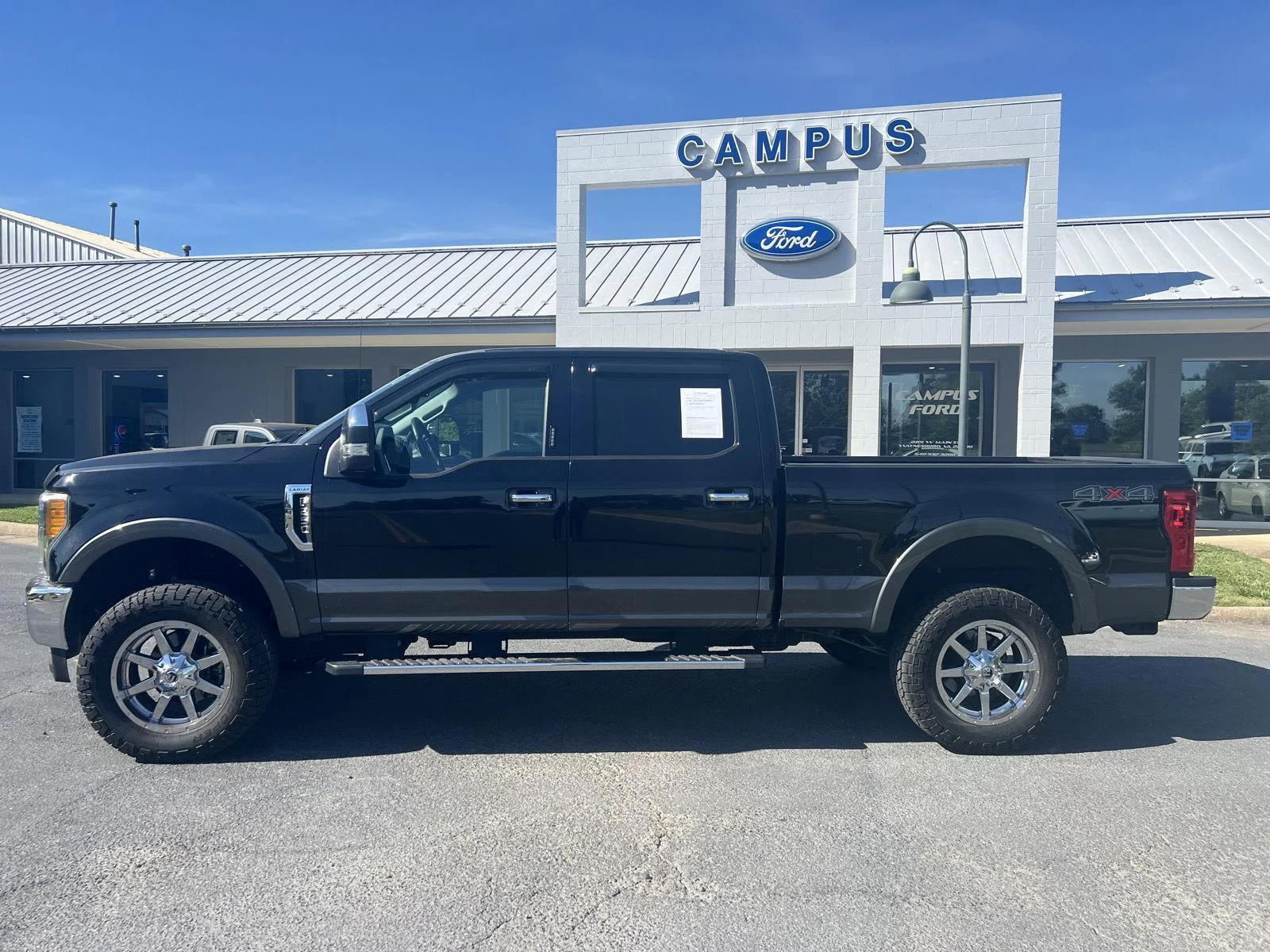 Certified Used 2017 Shadow Black Ford Lariat image 2