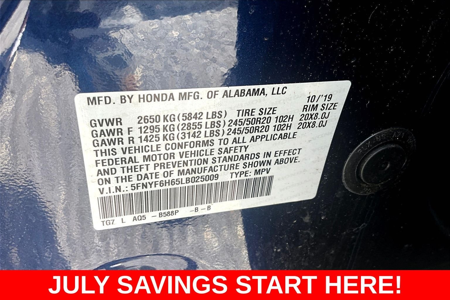 Used 2020  Honda Touring image 20