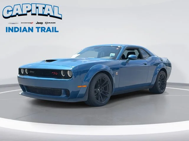 Used 2023 Blue Dodge R/T Scat Pack Widebody image 1