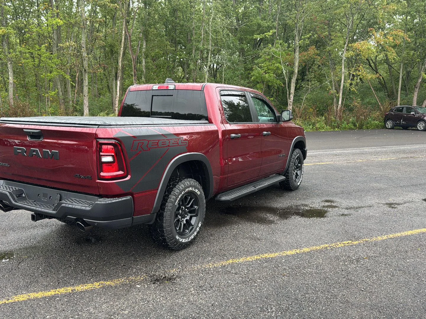 Used 2025 Delmonico Red Pearlcoat Ram Rebel image 9