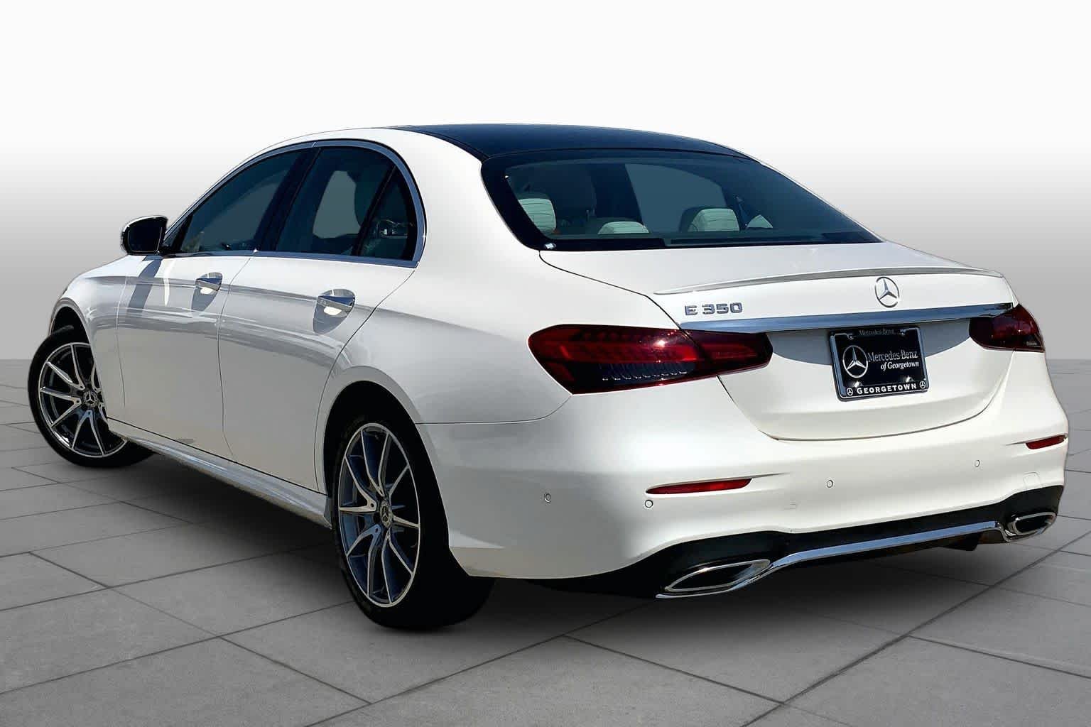 Certified Used 2022 MANUFAKTUR Diamond White Mercedes-Benz E 350 image 11