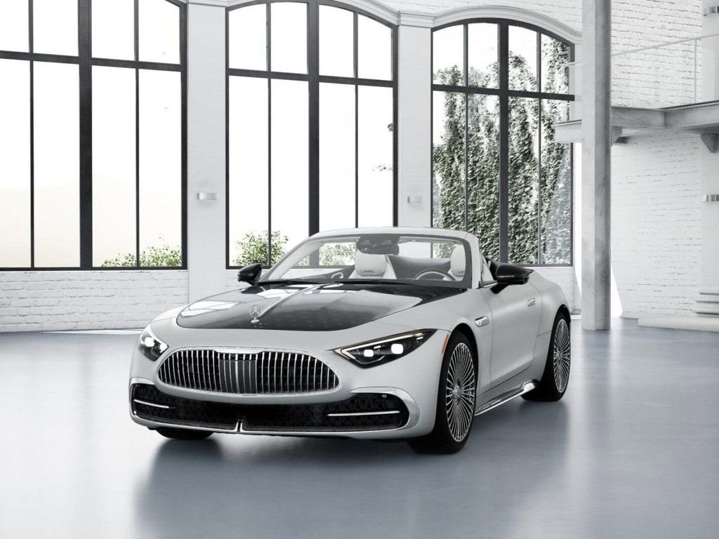 New 2026 MANUFAKTUR moonlight white magno (White Ambiance) Mercedes-Maybach Maybach SL 680 image 83