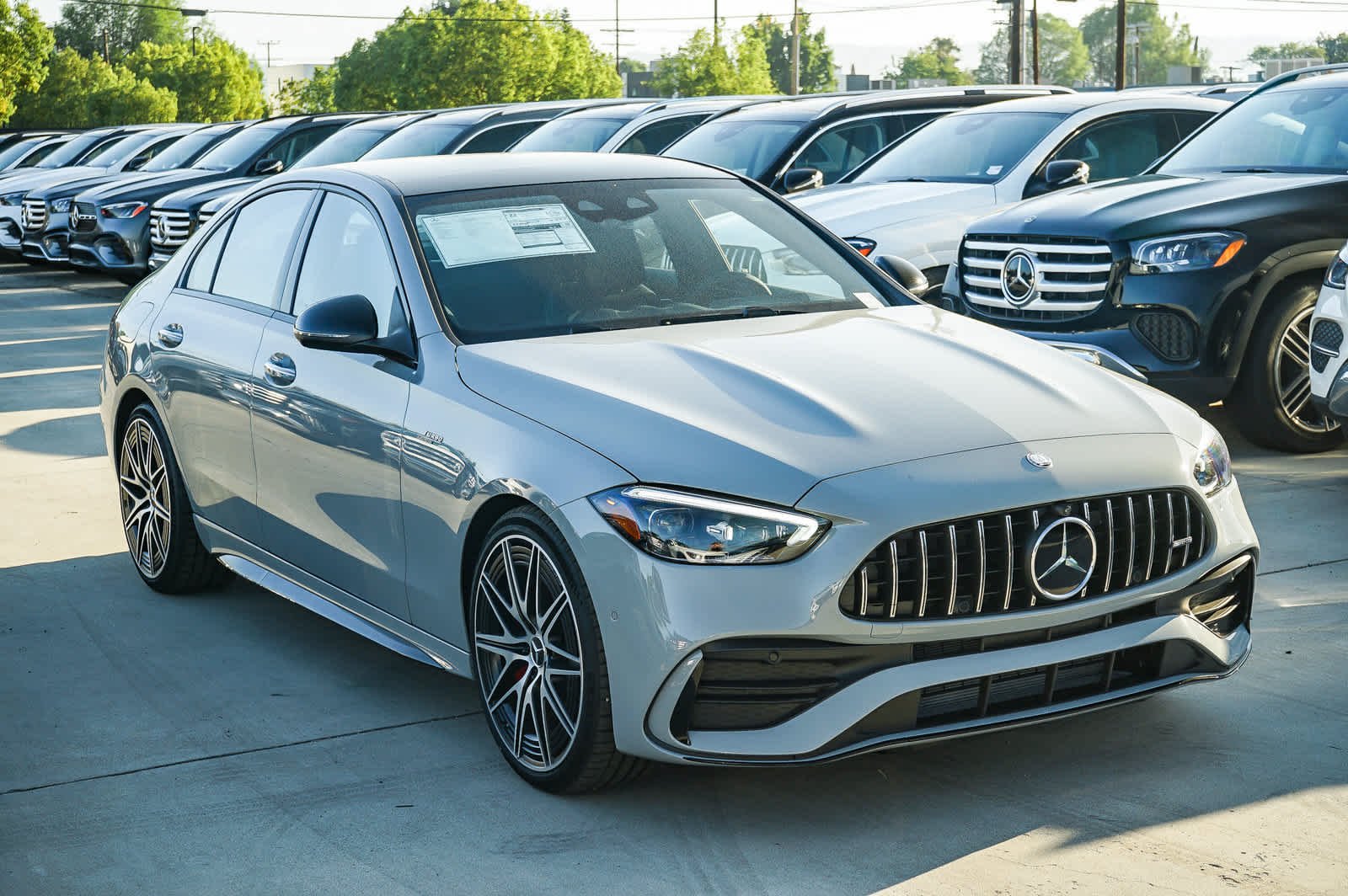 New 2026 MANUFAKTUR Alpine Grey Mercedes-Benz AMG® C 43 image 5