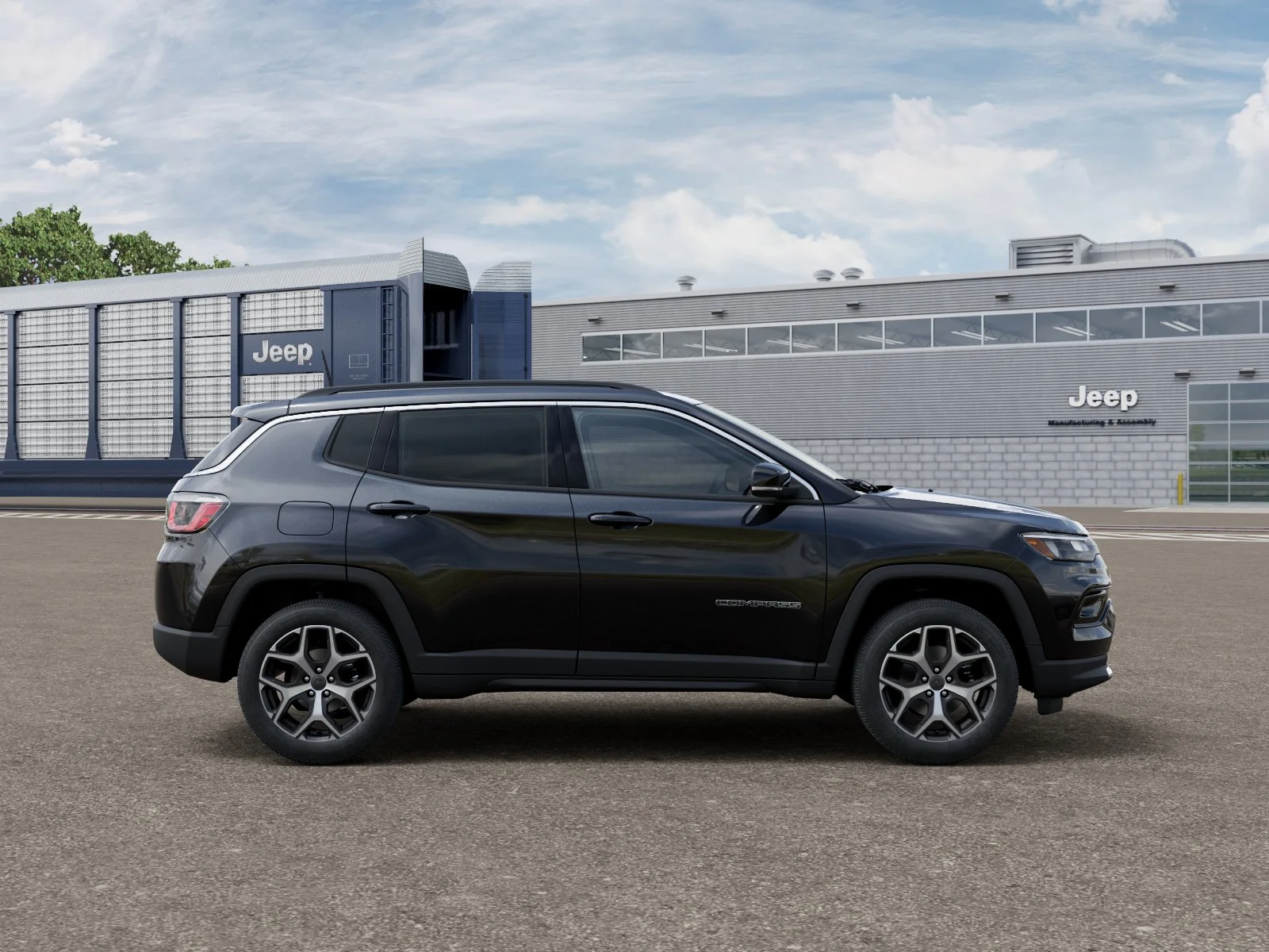 New 2026 Diamond Black Crystal Pearlcoat Jeep Limited image 29