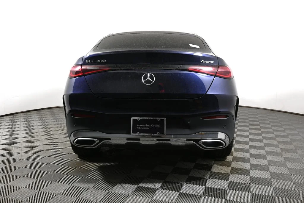 Certified Used 2024 Blue Mercedes-Benz GLC 300 Coupe image 10