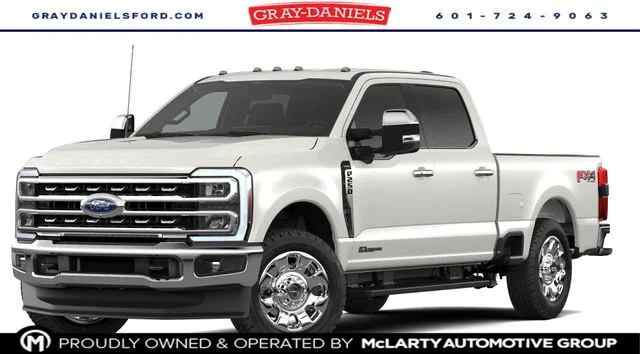 New 2026 White Ford Lariat image 1