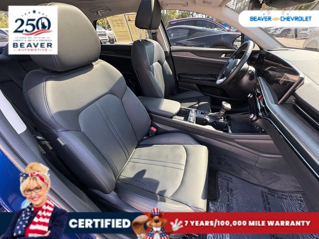 Used 2025 Blue Kia EX image 25