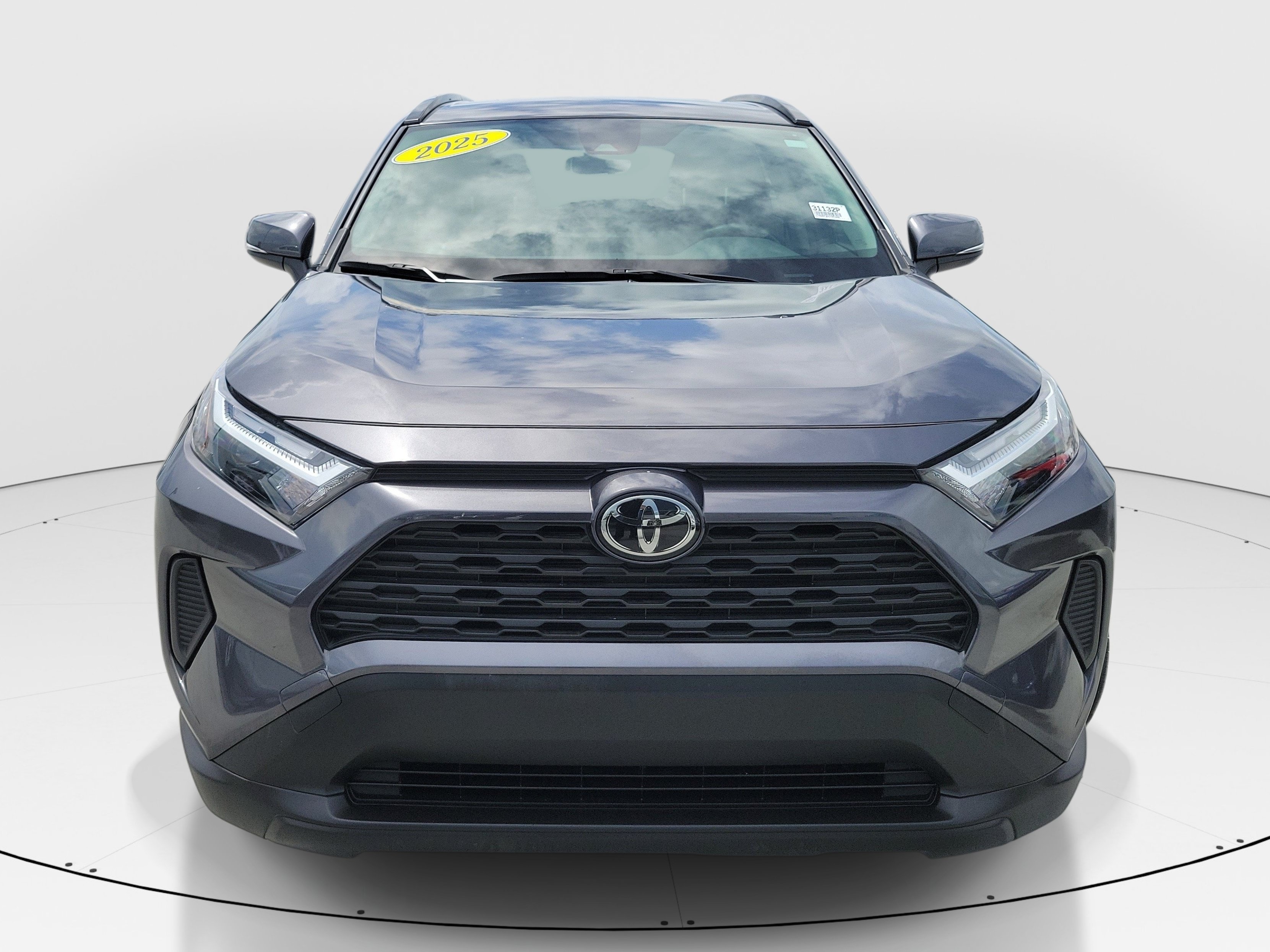 Certified Used 2025 Magnetic Gray Metallic Toyota Hybrid XLE image 2