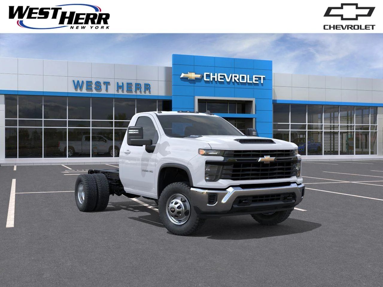 New 2026 Summit White Chevrolet Work Truck image 1