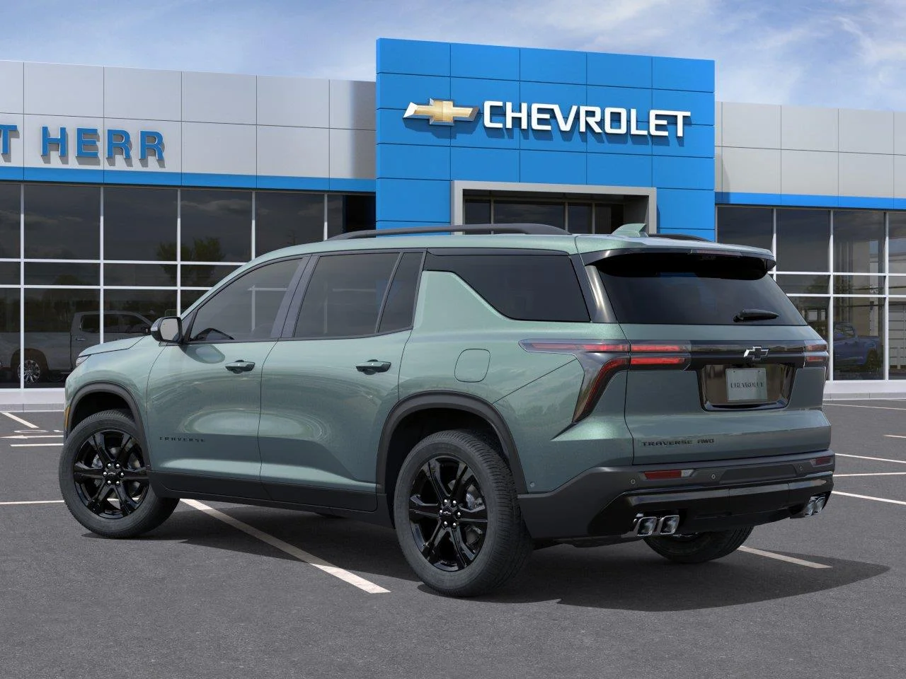 New 2027 Trillium Green Metallic Chevrolet LT image 3