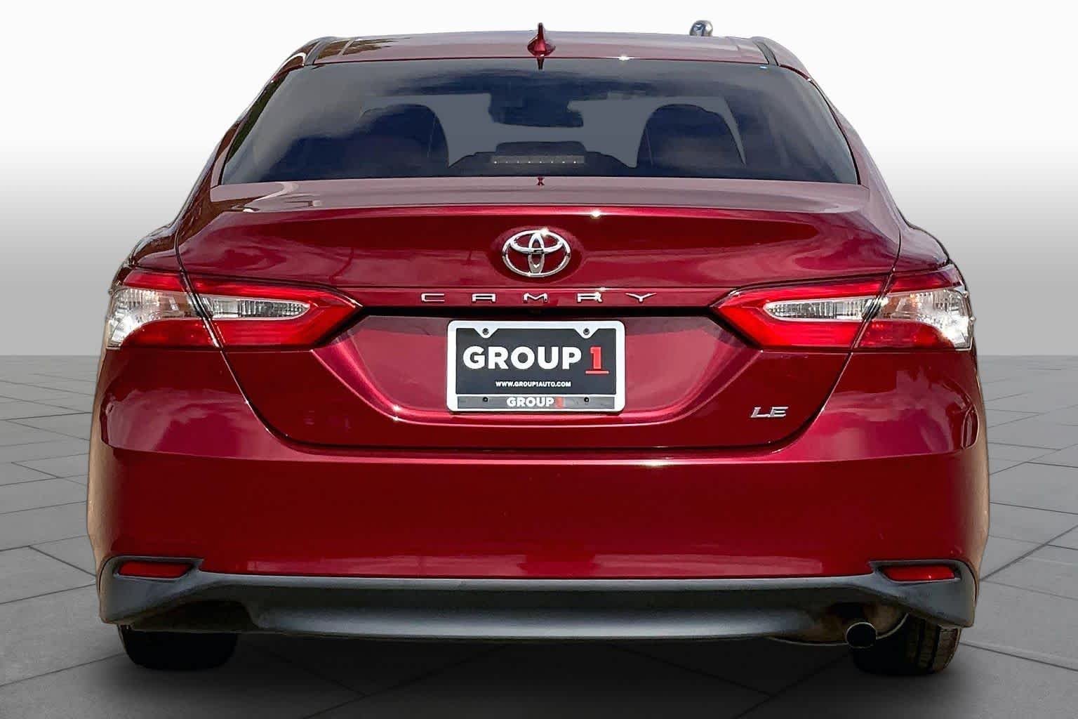Certified Used 2020 Ruby Flare Pearl Toyota LE image 5