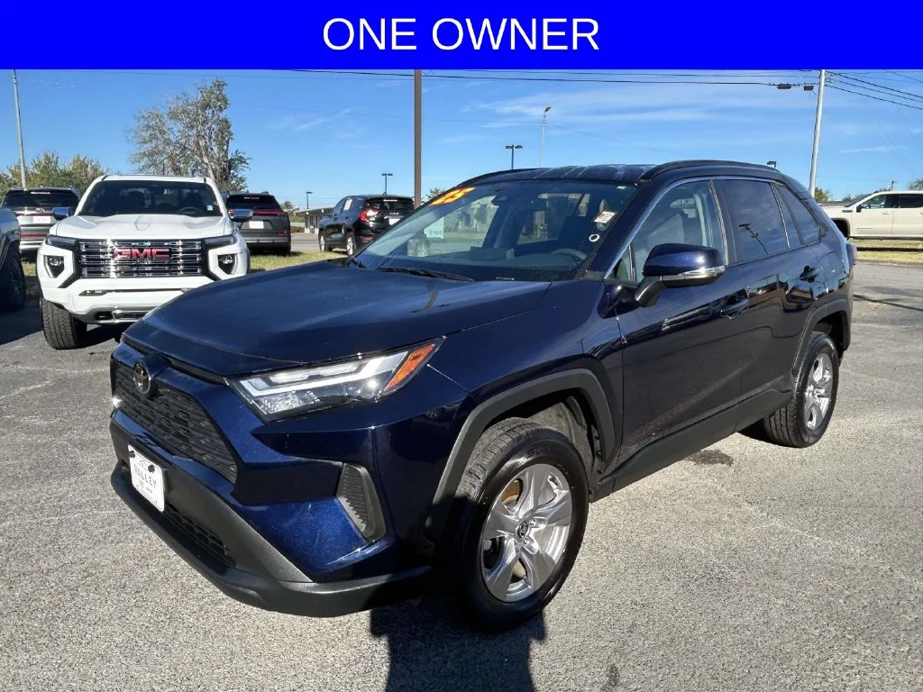 Used 2025 Blue Toyota XLE image 8