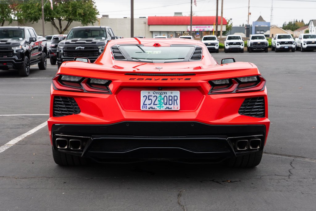 Used 2025 Torch Red Chevrolet Stingray image 5