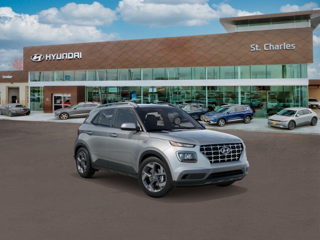 New 2026 Shimmering Silver Hyundai SEL image 2