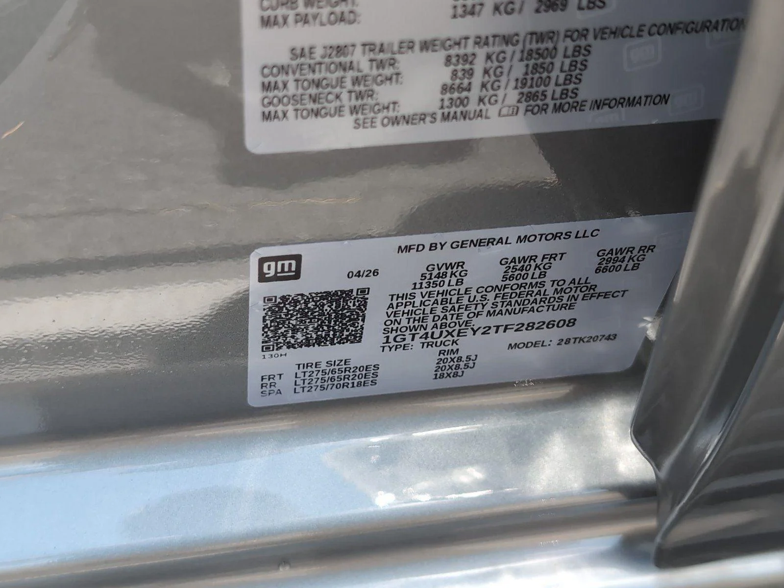 New 2026 Sterling Metallic GMC Denali Ultimate image 12