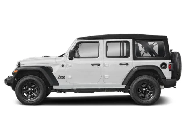 New 2026 Bright White Clearcoat Jeep Sahara image 3