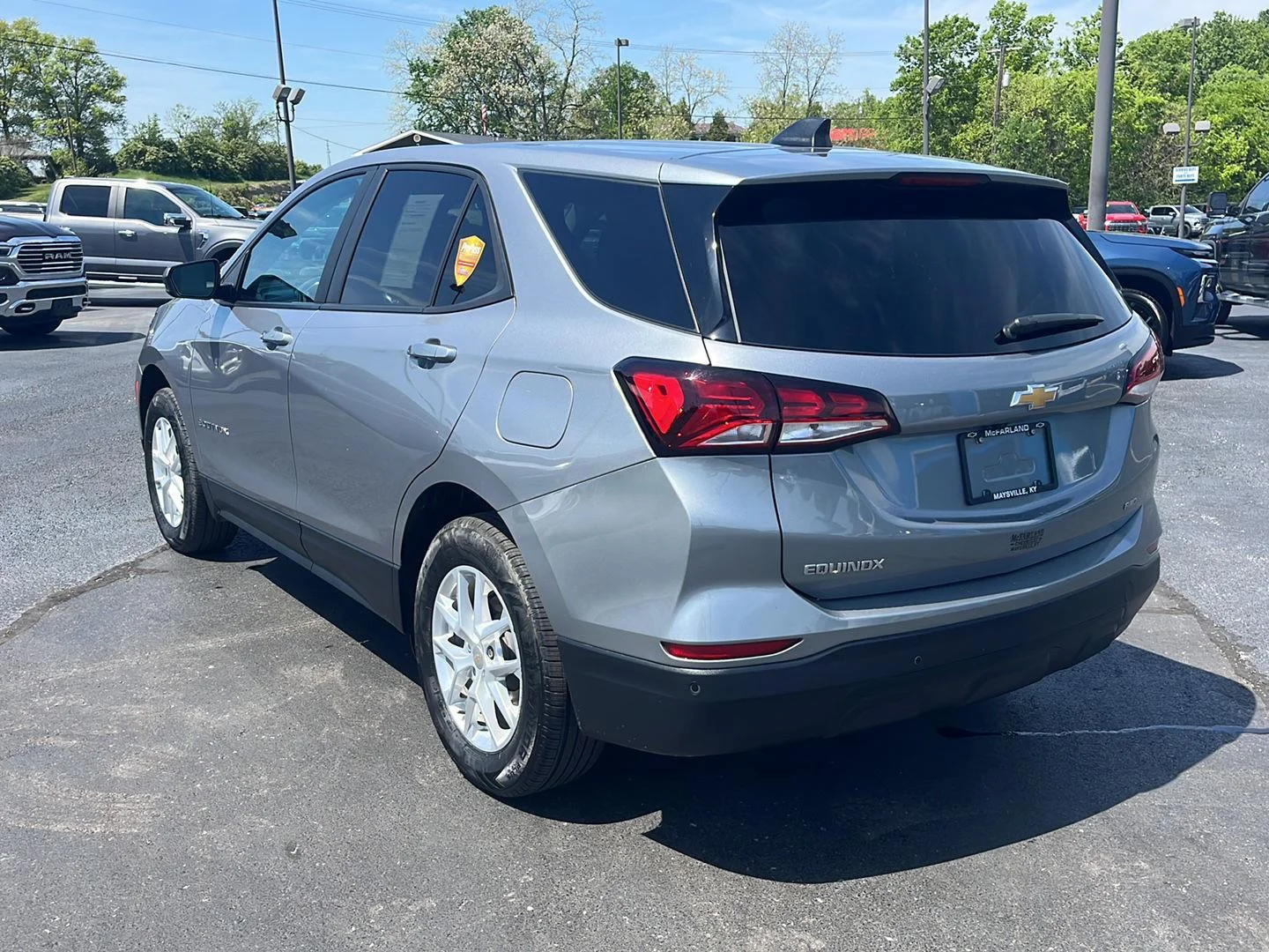 Used 2024 Sterling Gray Metallic Chevrolet LS image 3