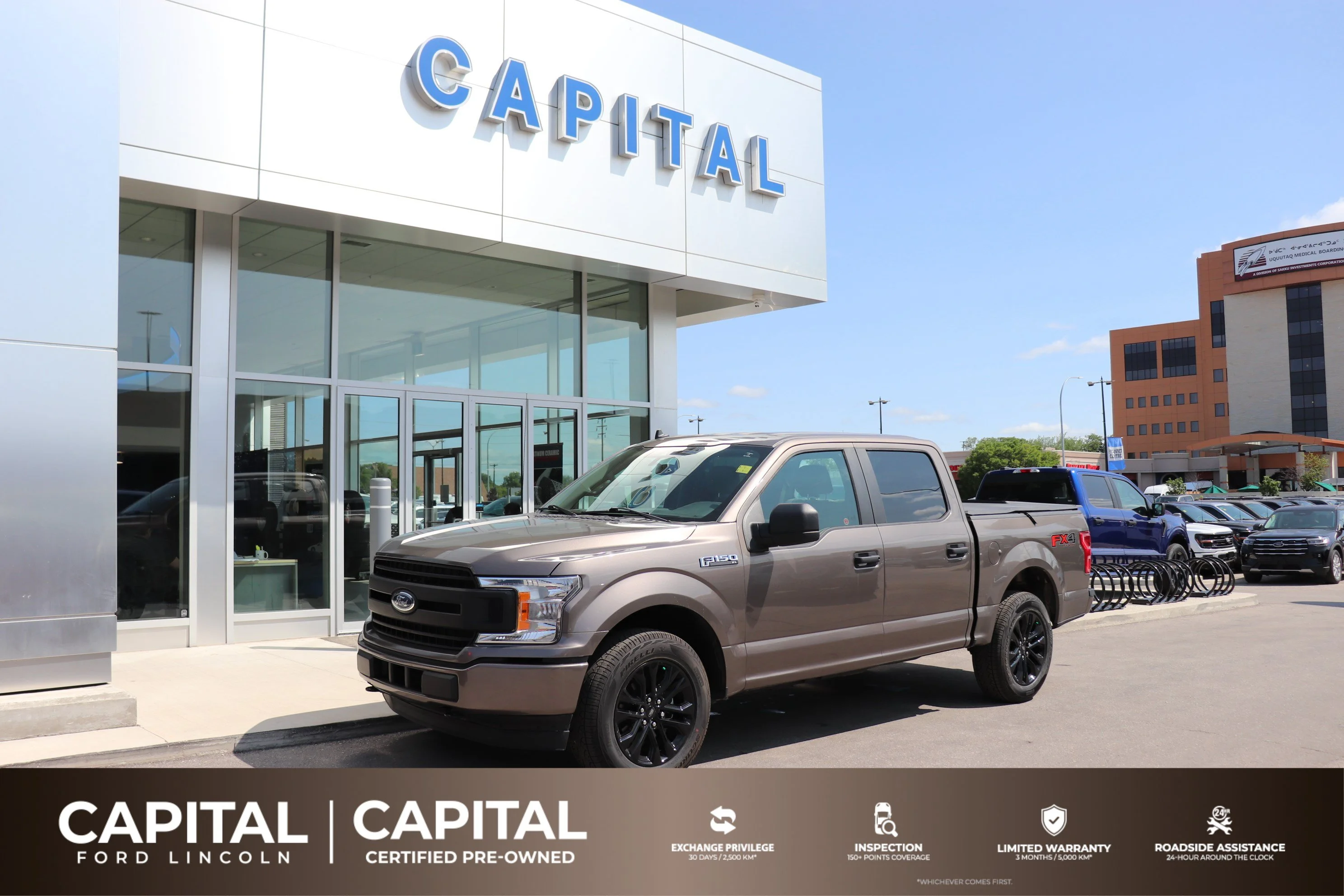 Certified Used 2020 Gray Ford XL 4WD SuperCrew 5.5
