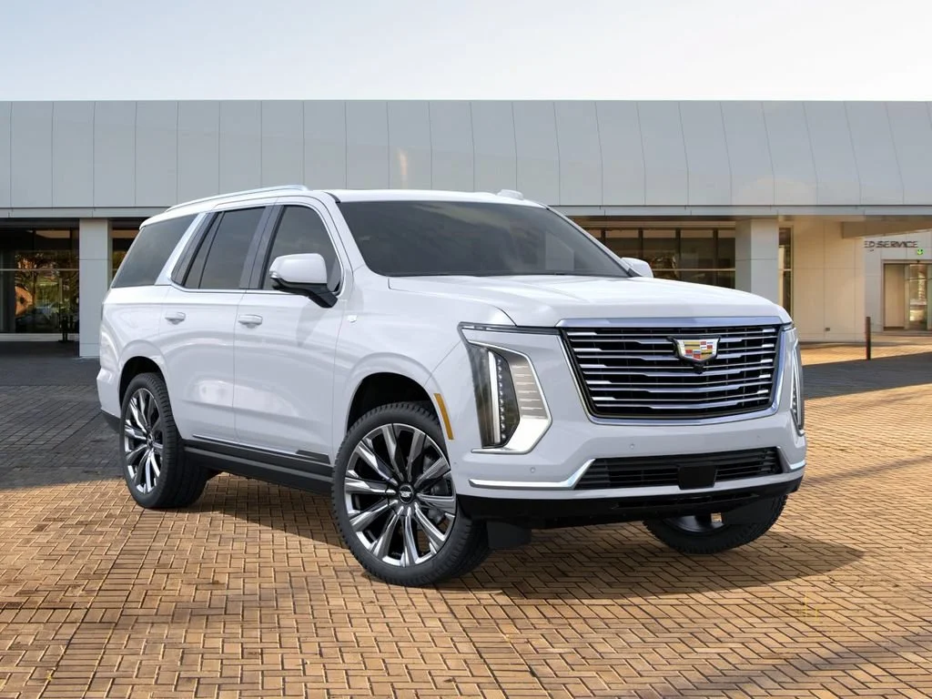New 2026 Vibrant White Tricoat Cadillac Platinum Luxury image 7