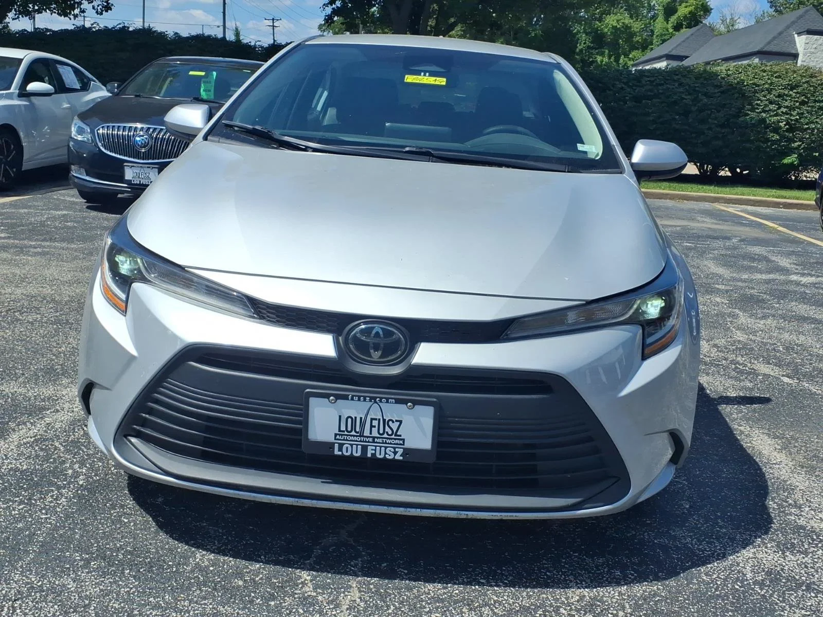 Used 2024 Classic Silver Metallic Toyota LE image 27