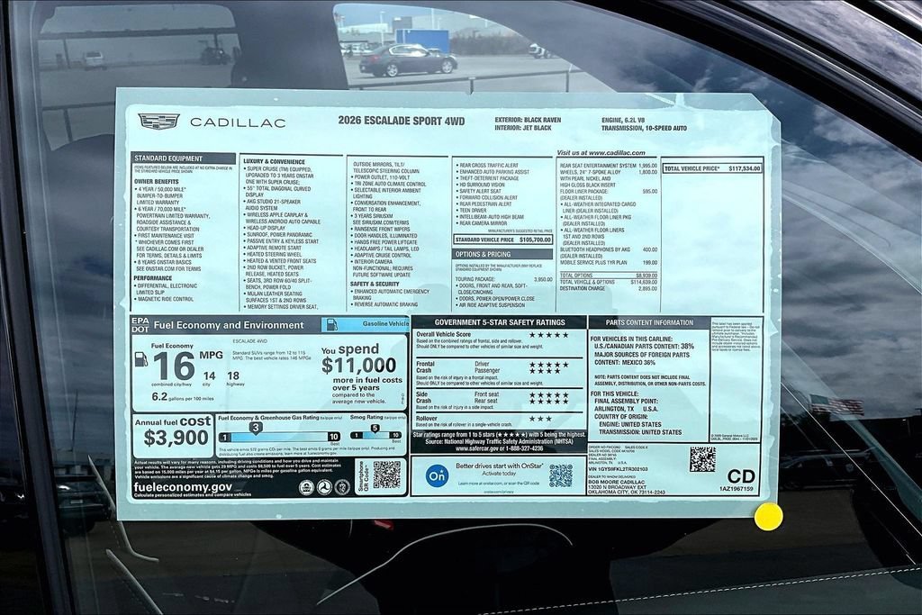 2026 Cadillac Escalade Sport - Photo 14