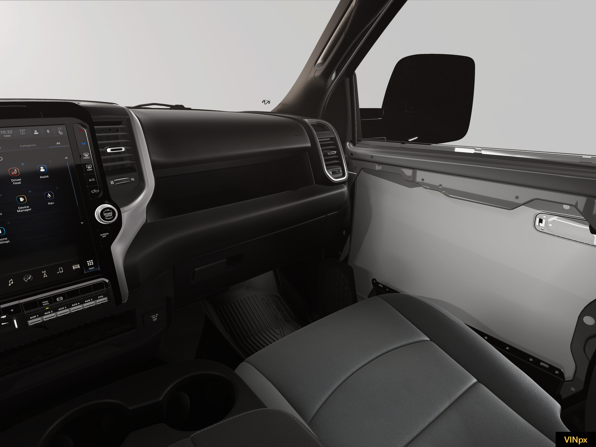 New 2026 Bright White Clear-Coat Exterior Paint RAM TRADESMAN image 14