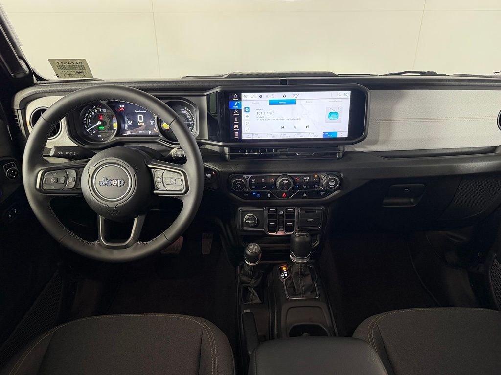 Certified Used 2025 Black Jeep Sport S 4xe image 12