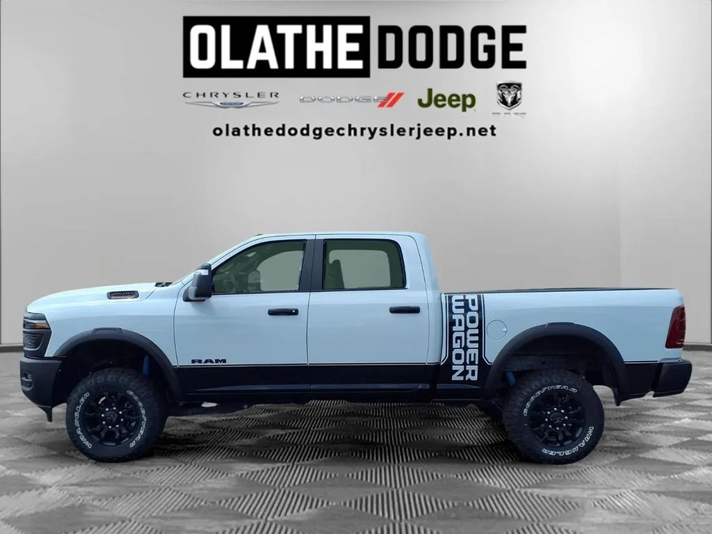 New 2026 Bright White Clear-Coat Exterior Paint RAM Power Wagon image 22