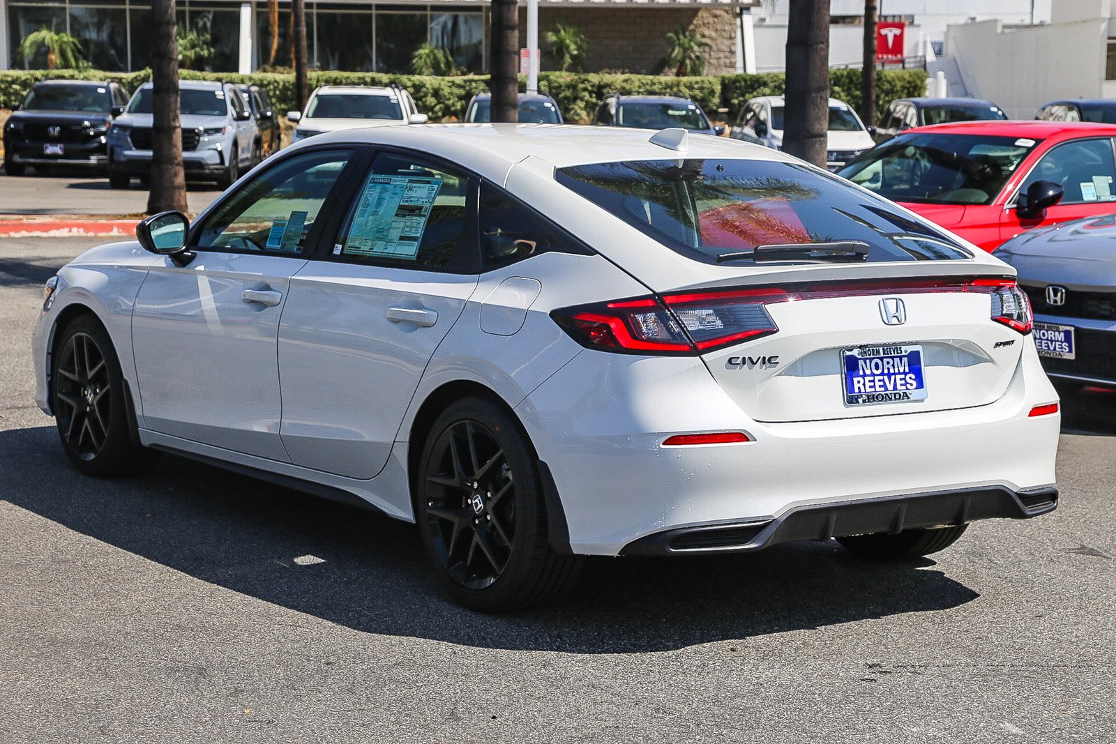 New 2026 Platinum White Pearl Honda Sport CVT image 6